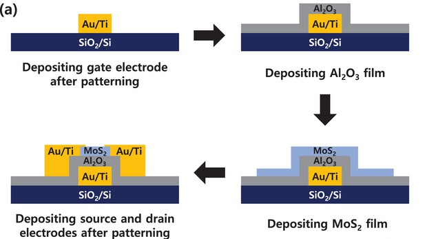 하태준 교수(전자재료공학과) 연구팀, 저온 post-S annealing 기반 NMOS 인버터용MoS₂전계 효과 트랜지스터 개발