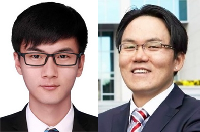 Shu Senrin Doctoral course researcher (Left) and Prof. JiHoon Lee (Right)