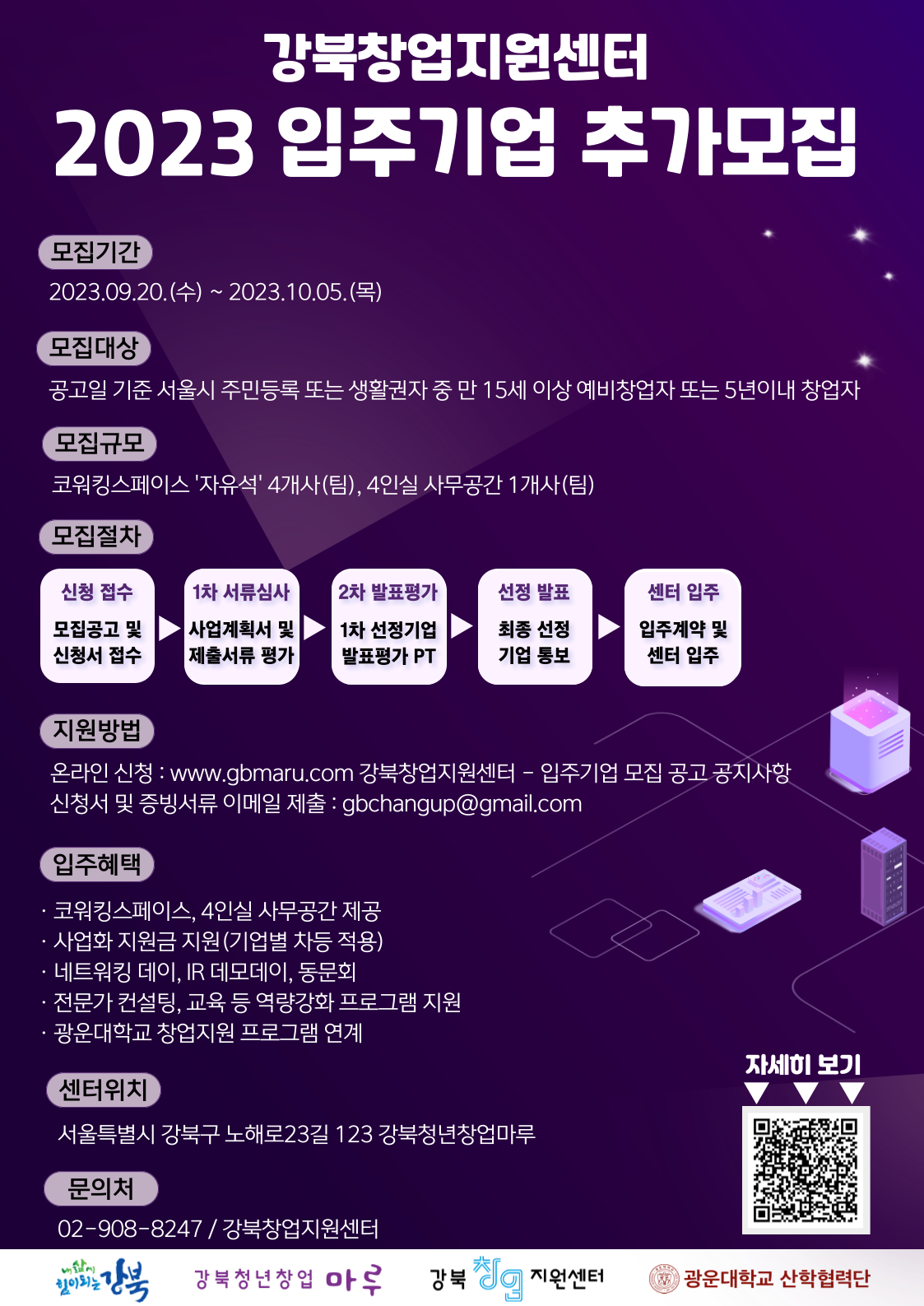 입주기업 추가모집
