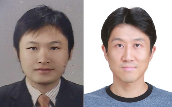 사진 왼쪽부터 오문석 교수, 서영호 교수.