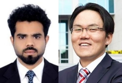 (좌)하산 존니 연구원 (우)이지훈 교수
