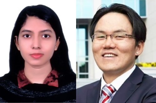 (좌)슈미야 연구원 (우)이지훈 교수

