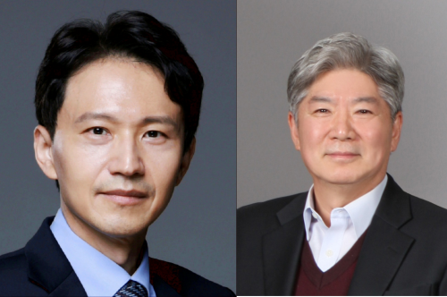 (좌)구상모 전자재료공학과 교수, (우)전진호 국제학부 교수