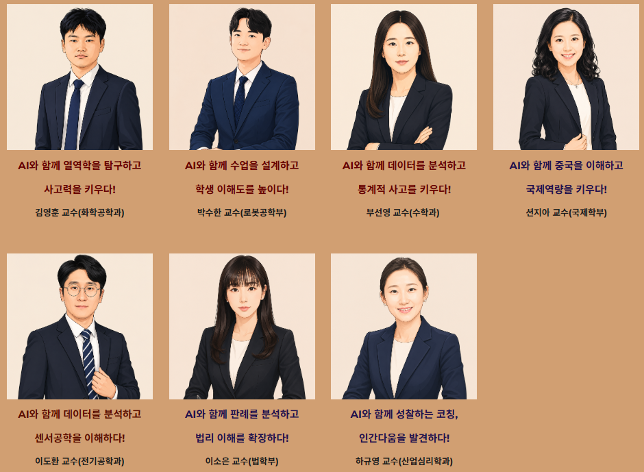 「2026학년도 1학기 AI 활용 수업 사례 공모」를 통해 발굴한 수업 사례가 공개됐다

