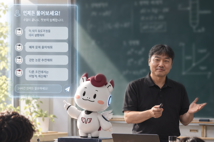 AI 활용 수업 사례 인터뷰 - ①화학공학과 김영훈 교수(수업명: 공학열역학)

