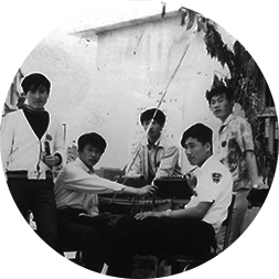 제1회 방송제 후의 방송부원들, 1969년 사진